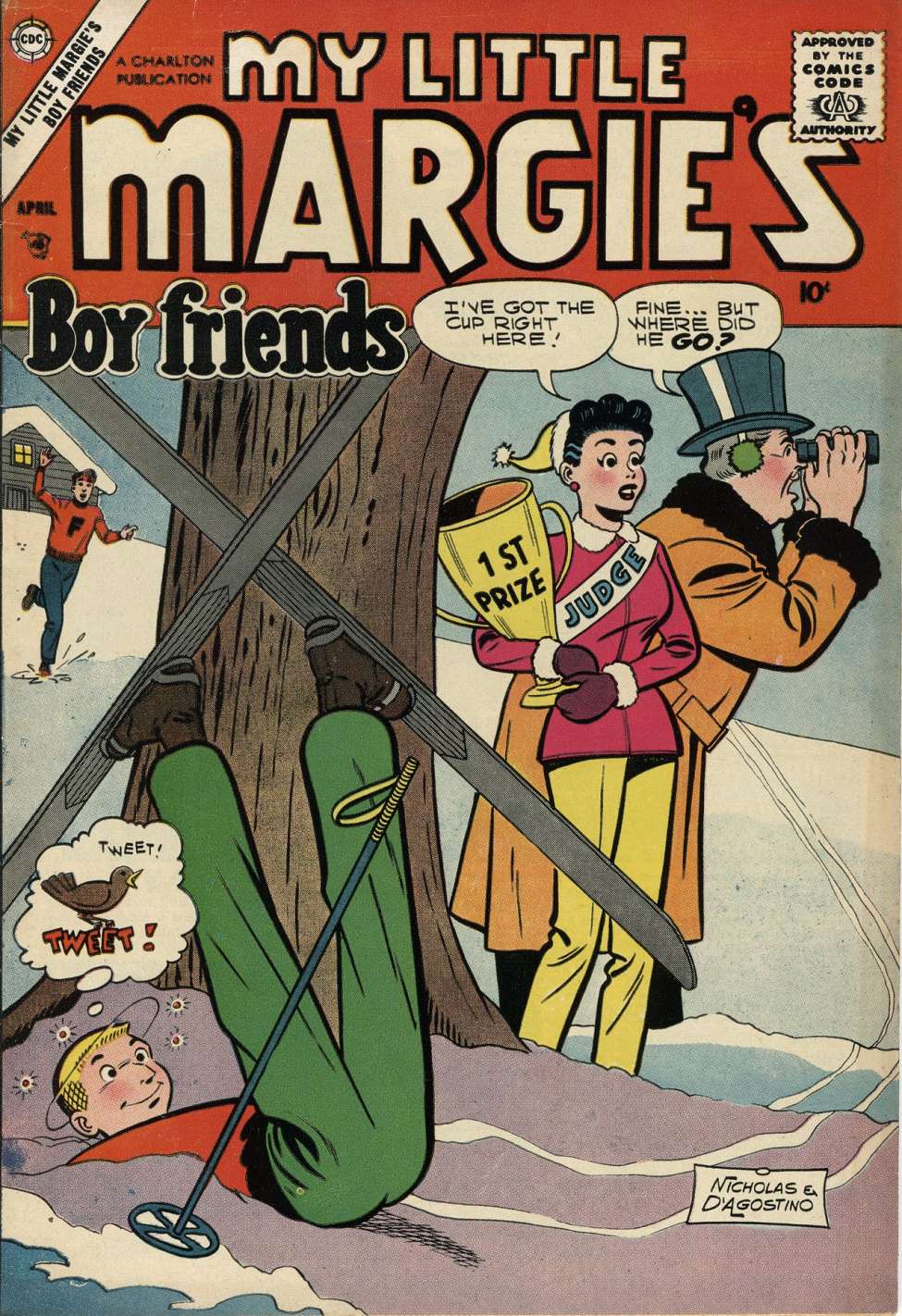 Comic Book Cover For My Little Margie's Boyfriends 11