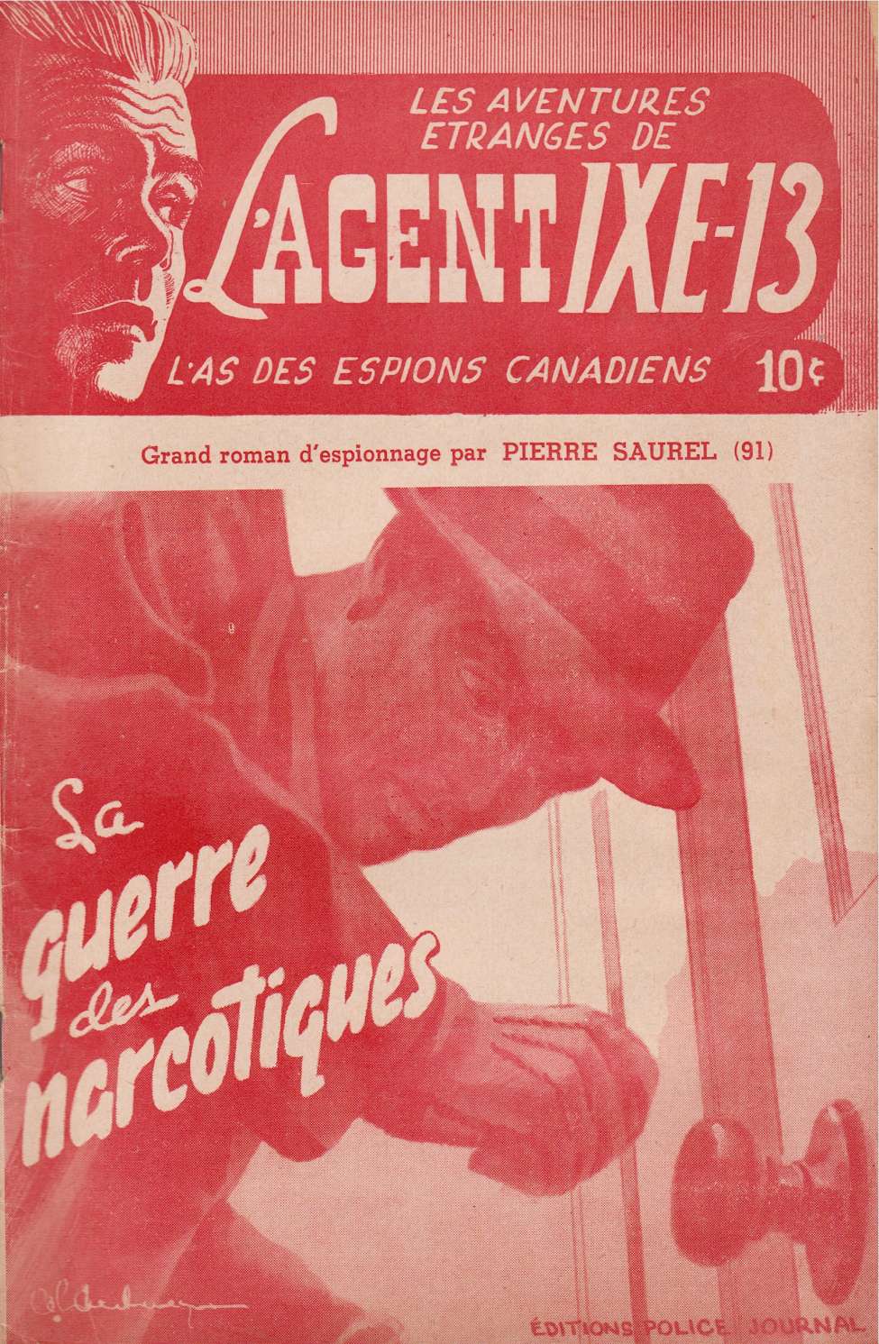 Comic Book Cover For L'Agent IXE-13 v2 91 - La guerre des narcotiques