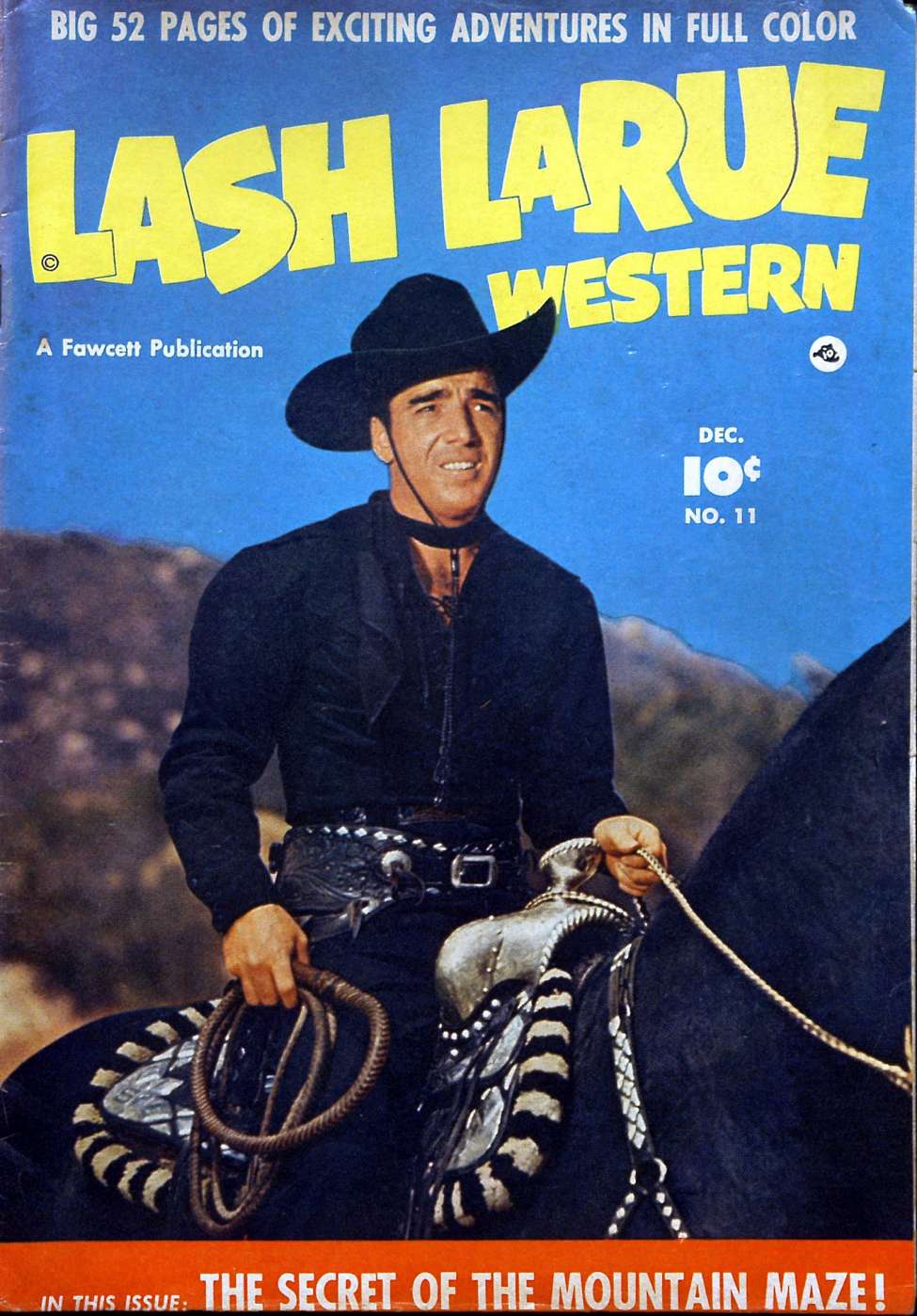 Book Cover For Lash LaRue Western 11