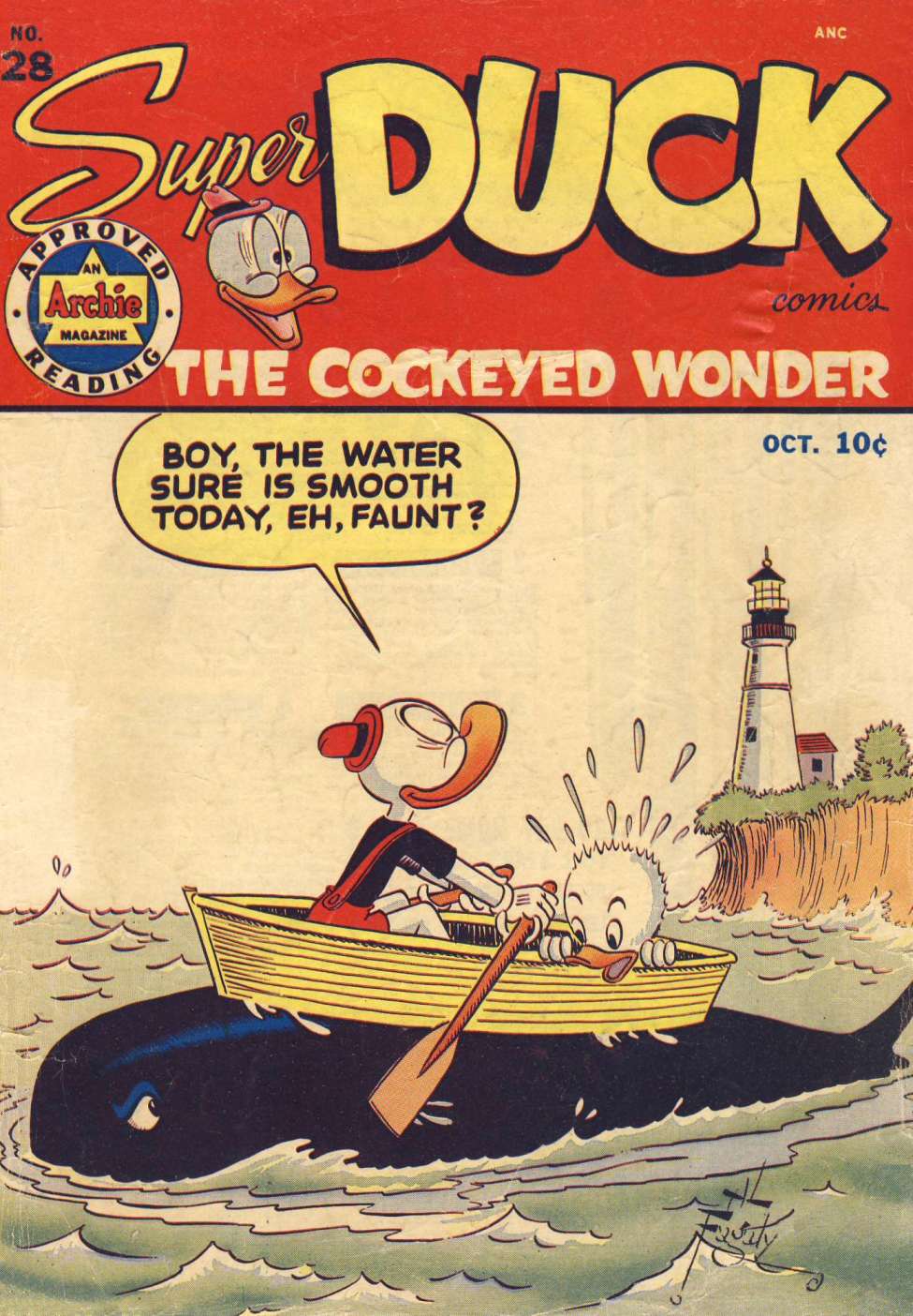 Comic Book Cover For Super Duck 28
