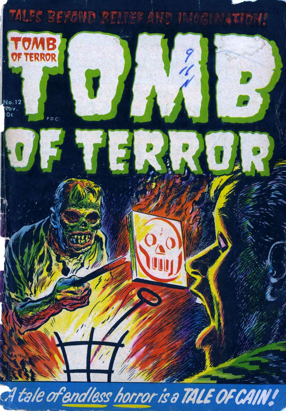 Comic Book Cover For Tomb of Terror 12
