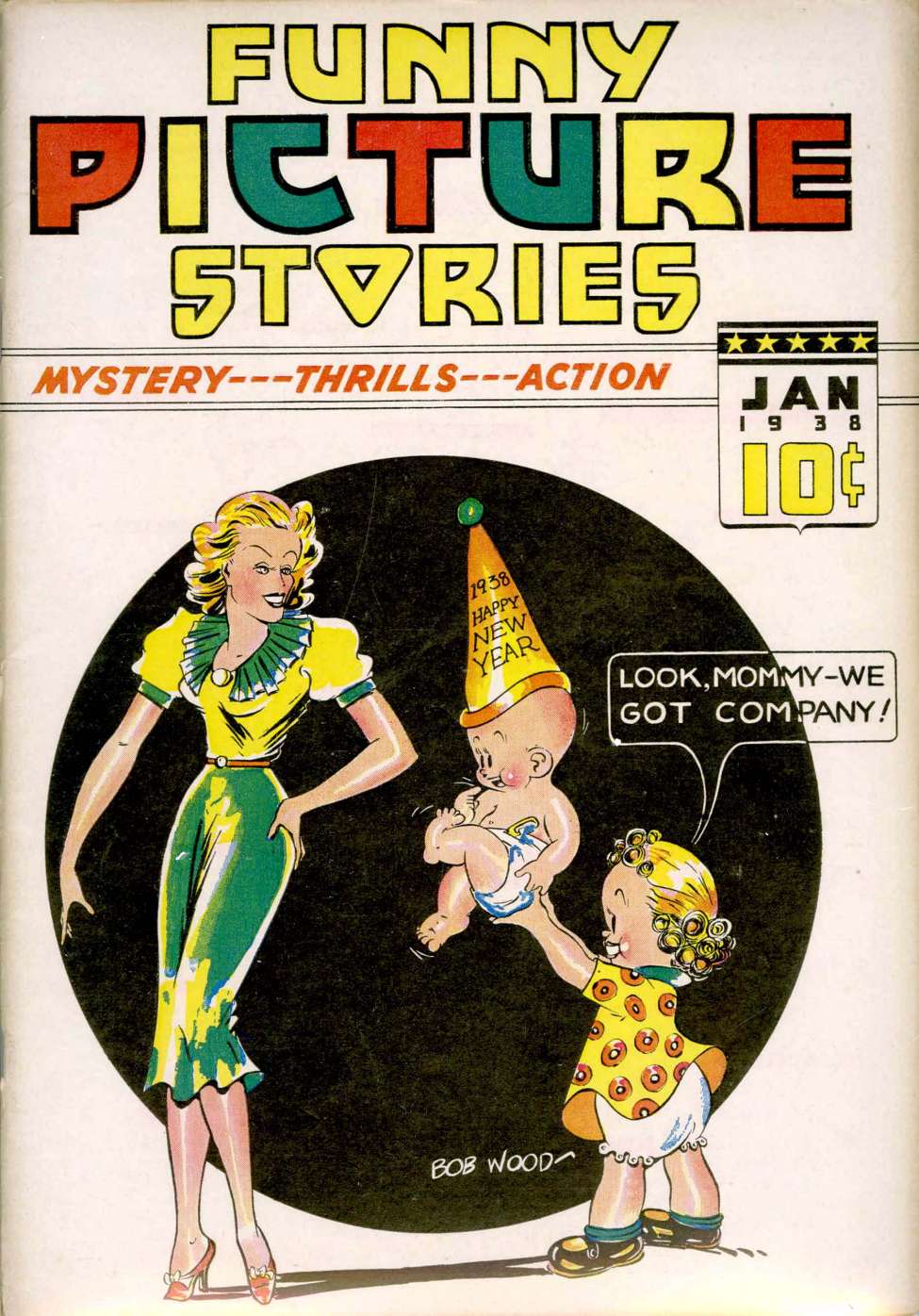 Comic Book Cover For Funny Picture Stories v2 5