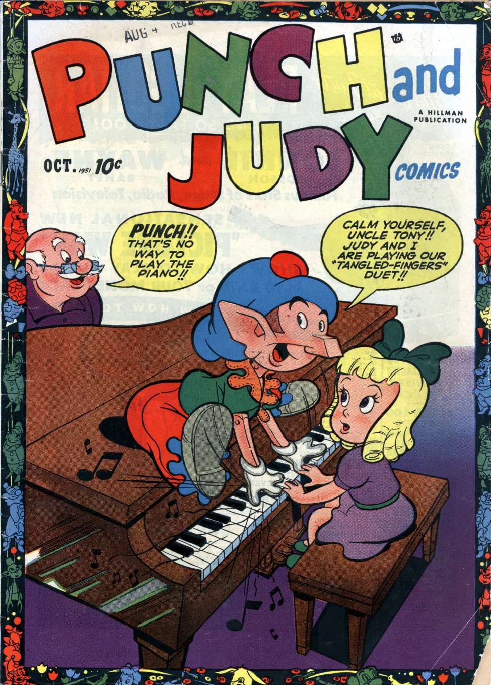 Comic Book Cover For Punch and Judy v3 7