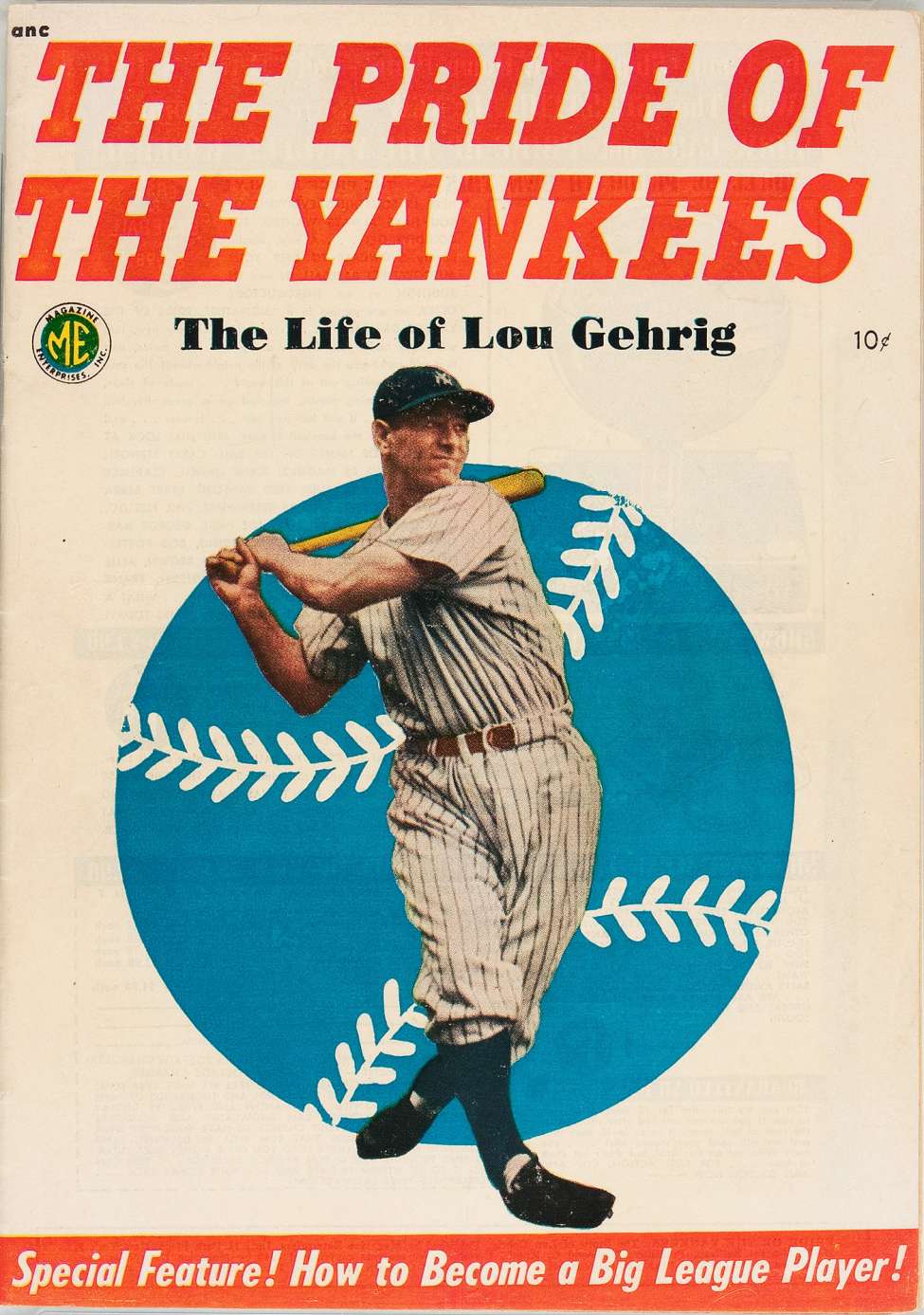 Book Cover For Pride of the Yankees
