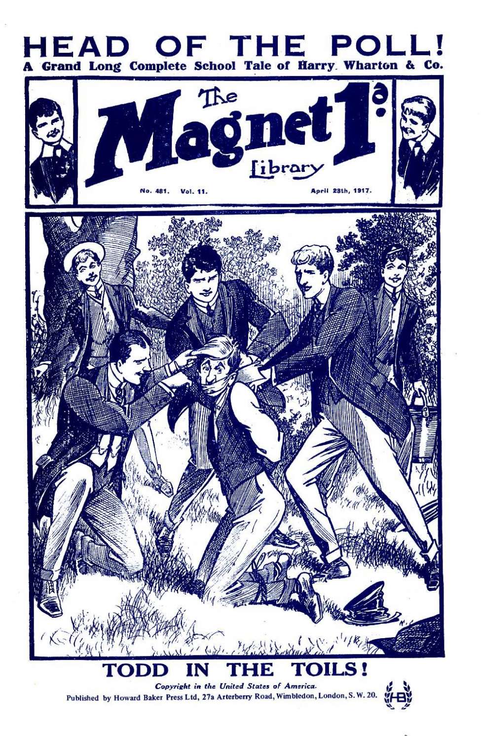 Book Cover For The Magnet 481 - The Head of the Poll