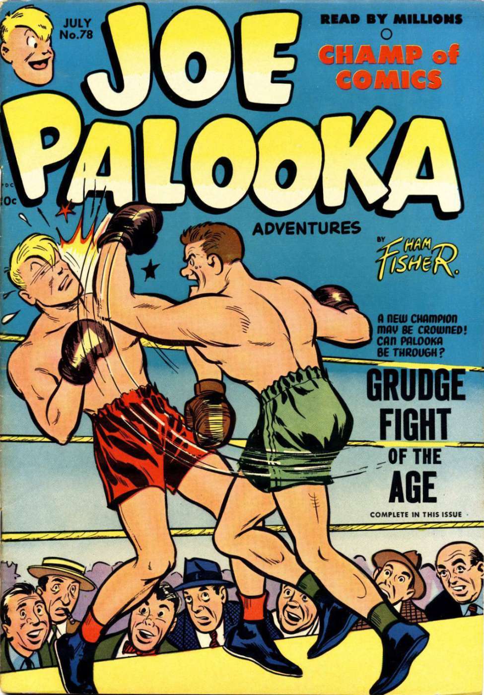 Comic Book Cover For Joe Palooka Comics 78