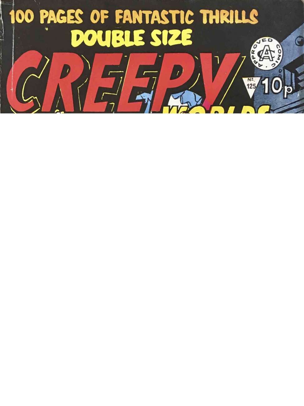 Book Cover For Creepy Worlds 125