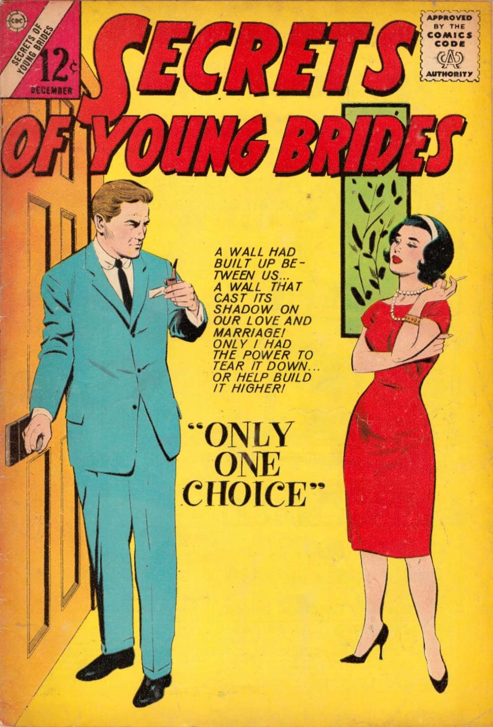 Comic Book Cover For Secrets of Young Brides 40