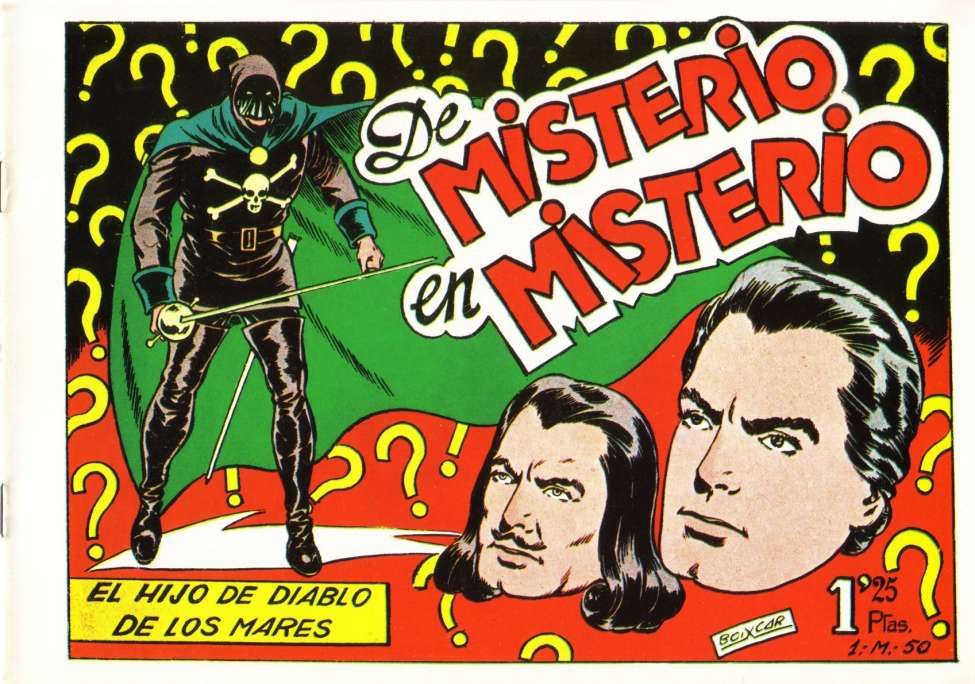 Comic Book Cover For El Hijo Del Diablo De Los Mares 20 - De Misterio en Misterio