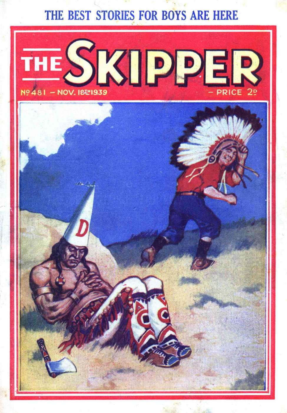 Comic Book Cover For The Skipper 481