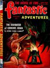 Cover For Fantastic Adventures v4 1 - The Daughter of Genghis Khan - John York Cabot