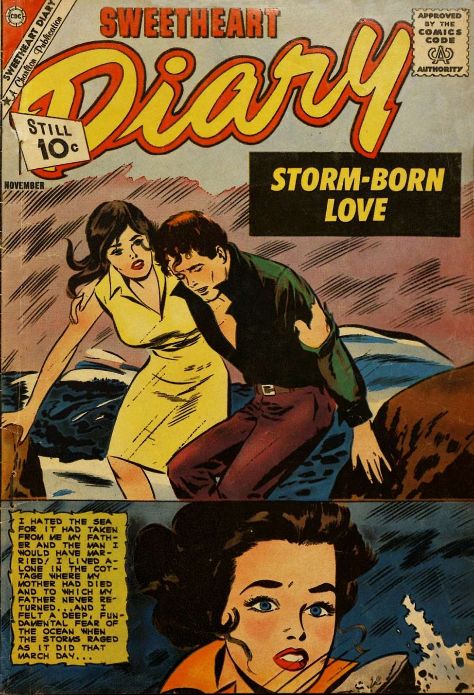 Comic Book Cover For Sweetheart Diary 61