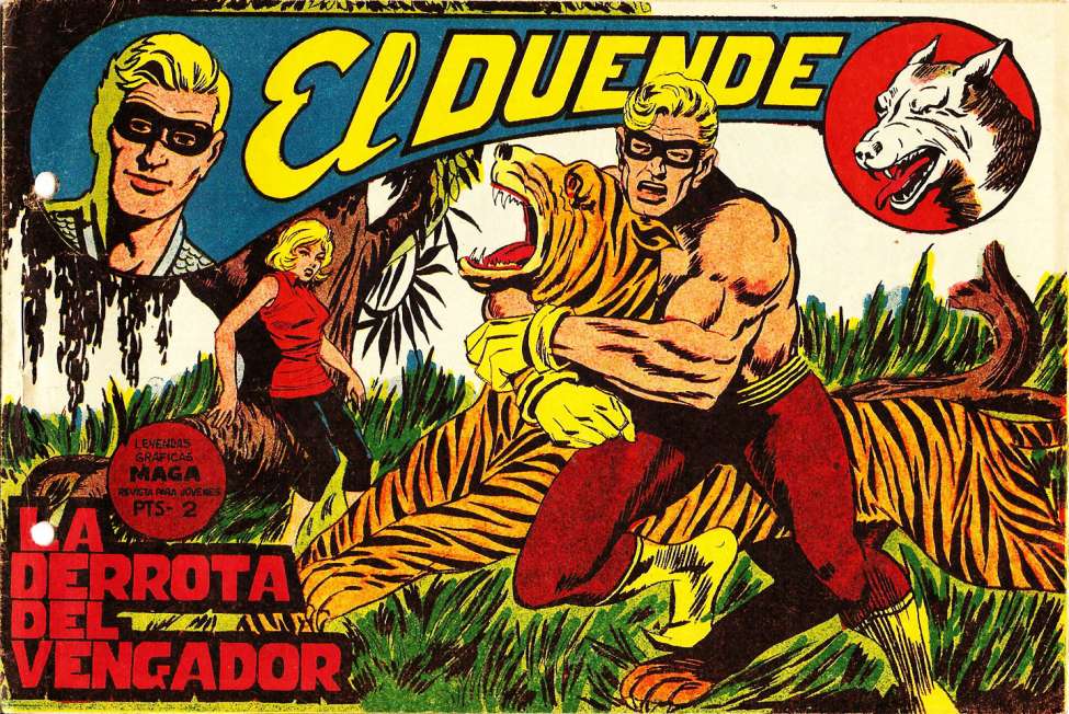 Comic Book Cover For El Duende 36 - La derrota del vengador