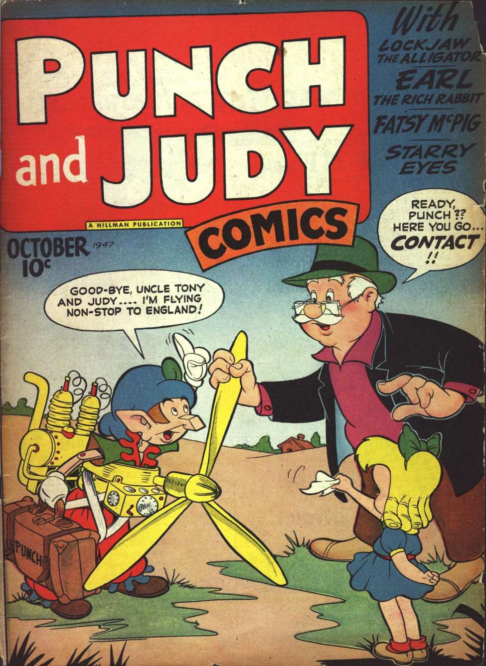 Comic Book Cover For Punch and Judy v3 1