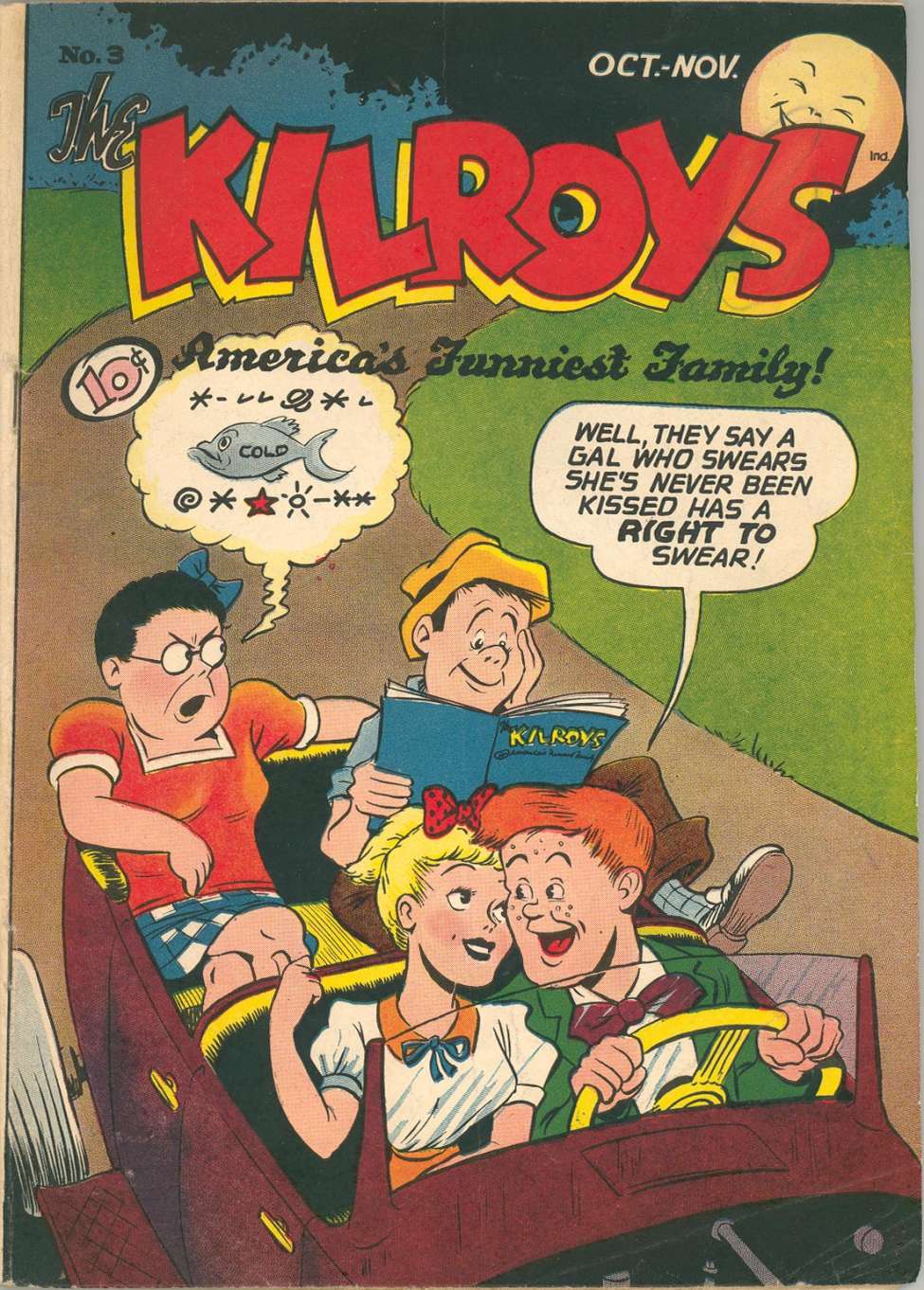 Comic Book Cover For The Kilroys 3