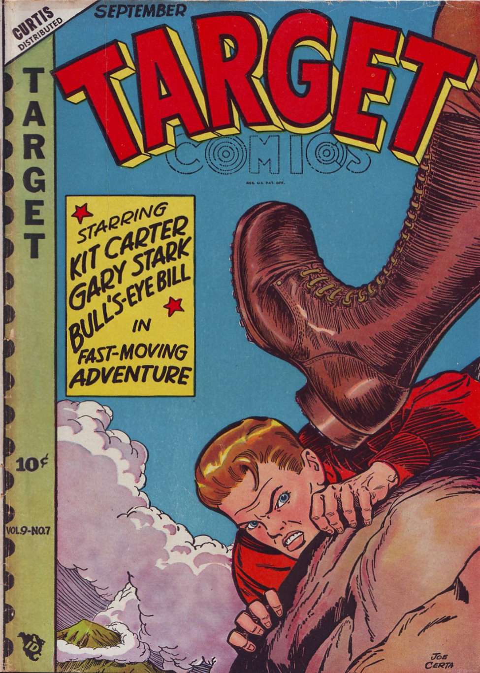 Book Cover For Target Comics v9 7 - Version 1