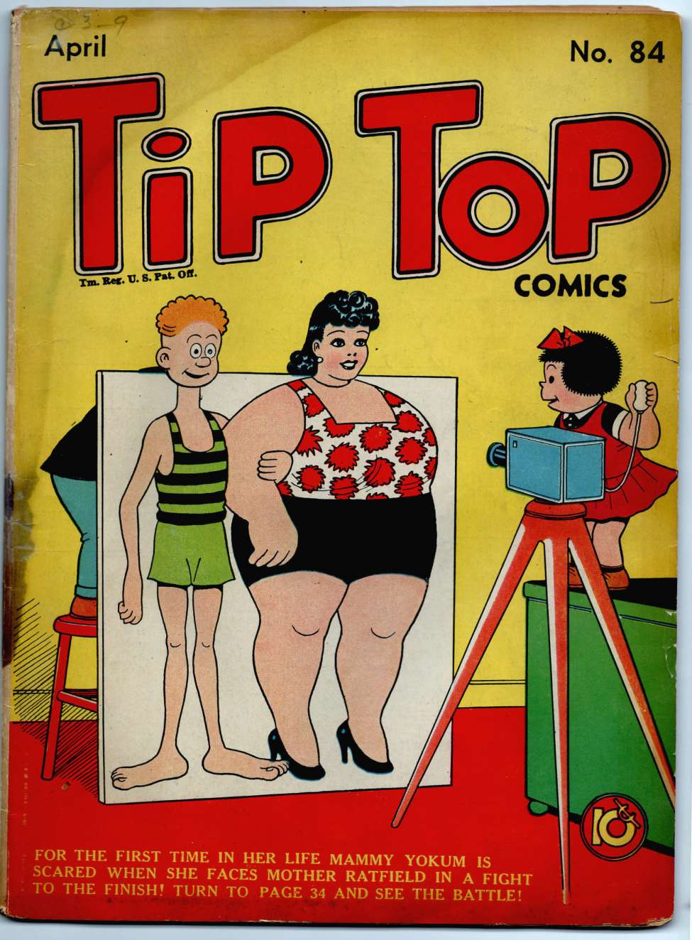 Book Cover For Tip Top Comics 84