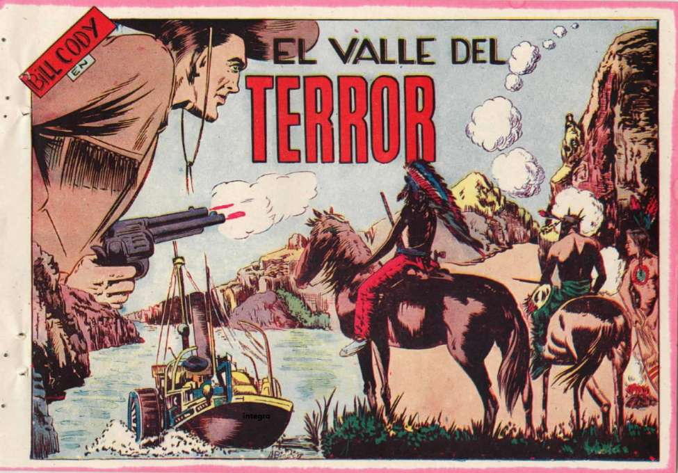 Comic Book Cover For Bill Cody 2 - El valle del terror