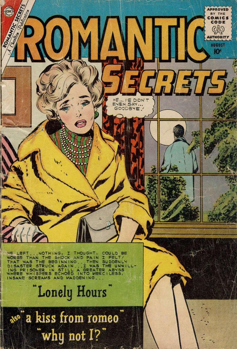 Comic Book Cover For Romantic Secrets 28