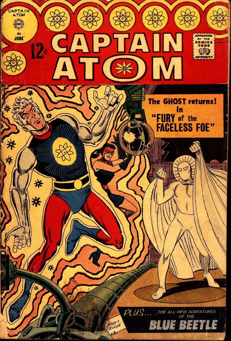 Comic Book Cover For Captain Atom 86