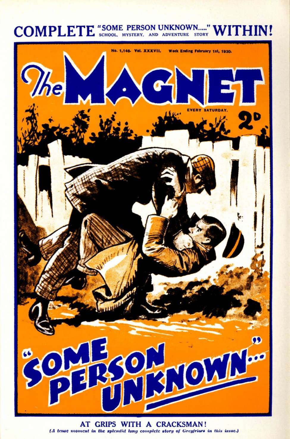 Book Cover For The Magnet 1146 - Some Person Unknown