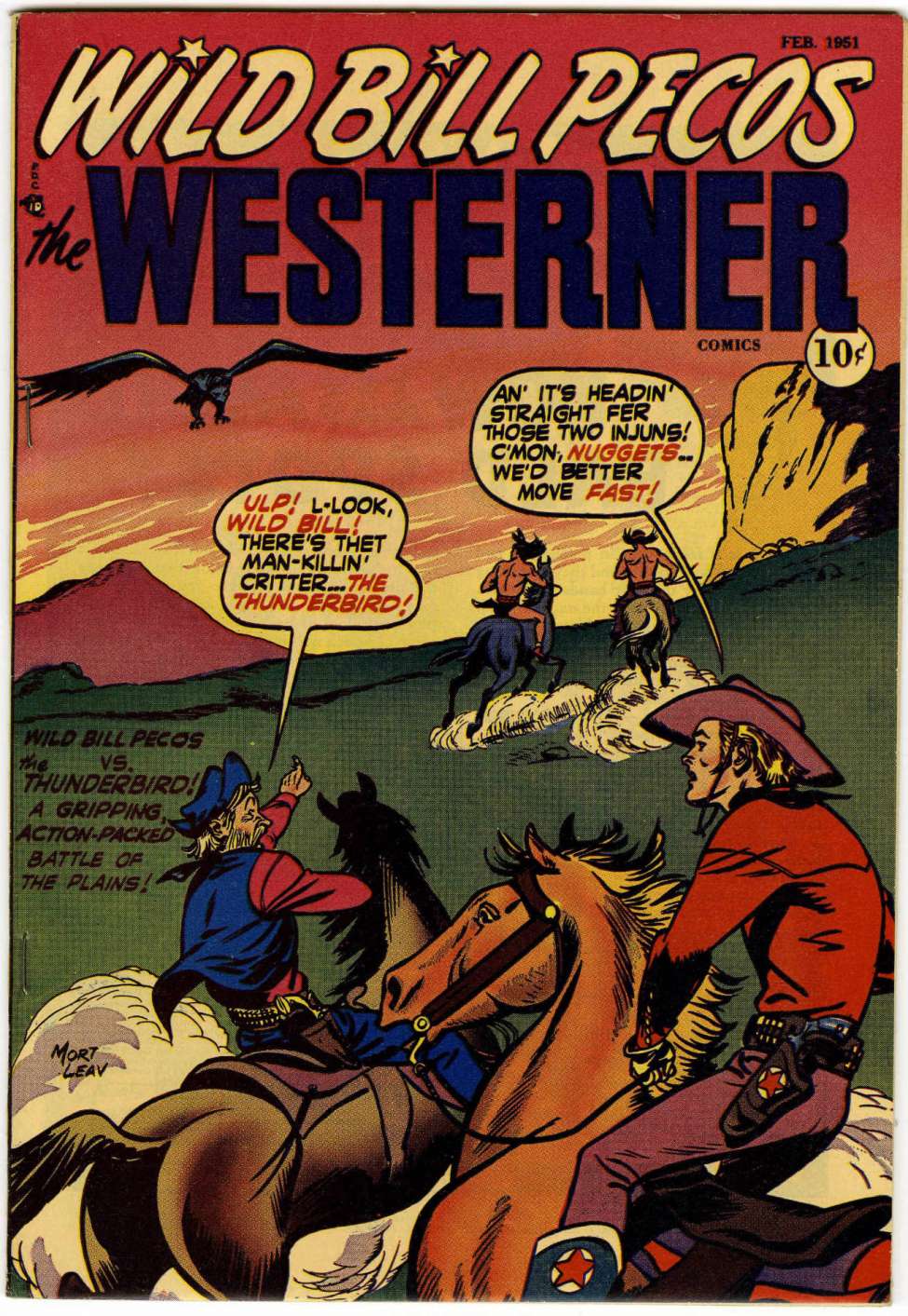 Comic Book Cover For The Westerner 33 - Version 1
