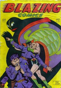 Large Thumbnail For Blazing Comics 4 - Version 1