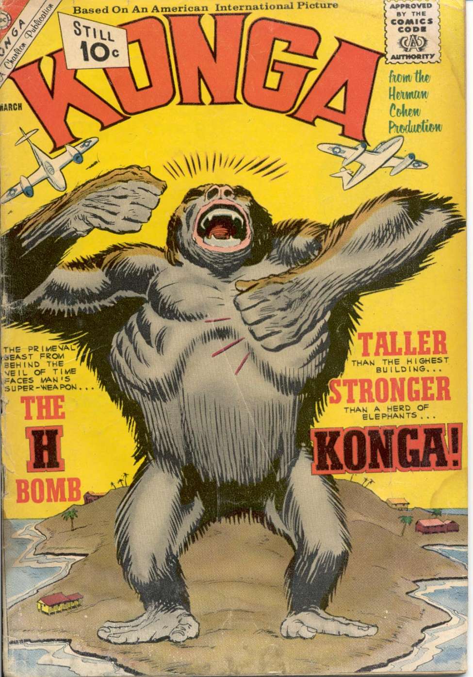 Comic Book Cover For Konga 5