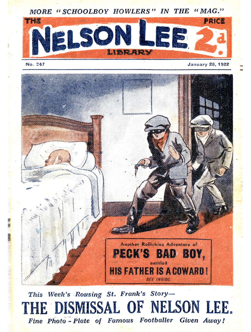 Comic Book Cover For Nelson Lee Library s1 347 - The Dismissal of Nelson Lee