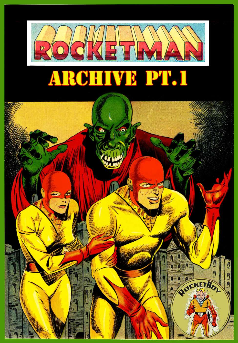 Comic Book Cover For Rocketman Archive Pt.1