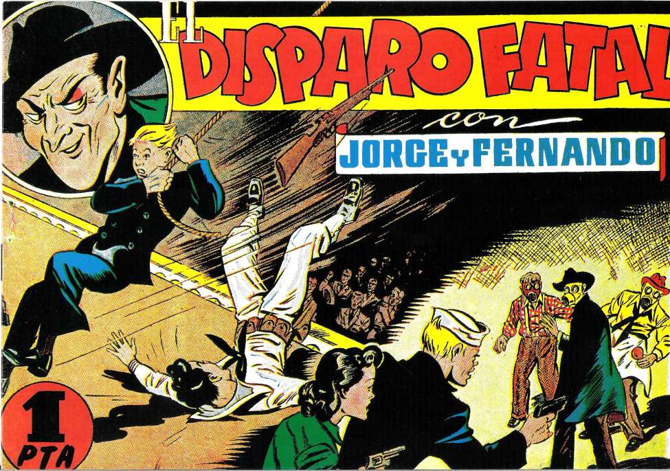 Comic Book Cover For Jorge y Fernando 58 - El disparo fatal