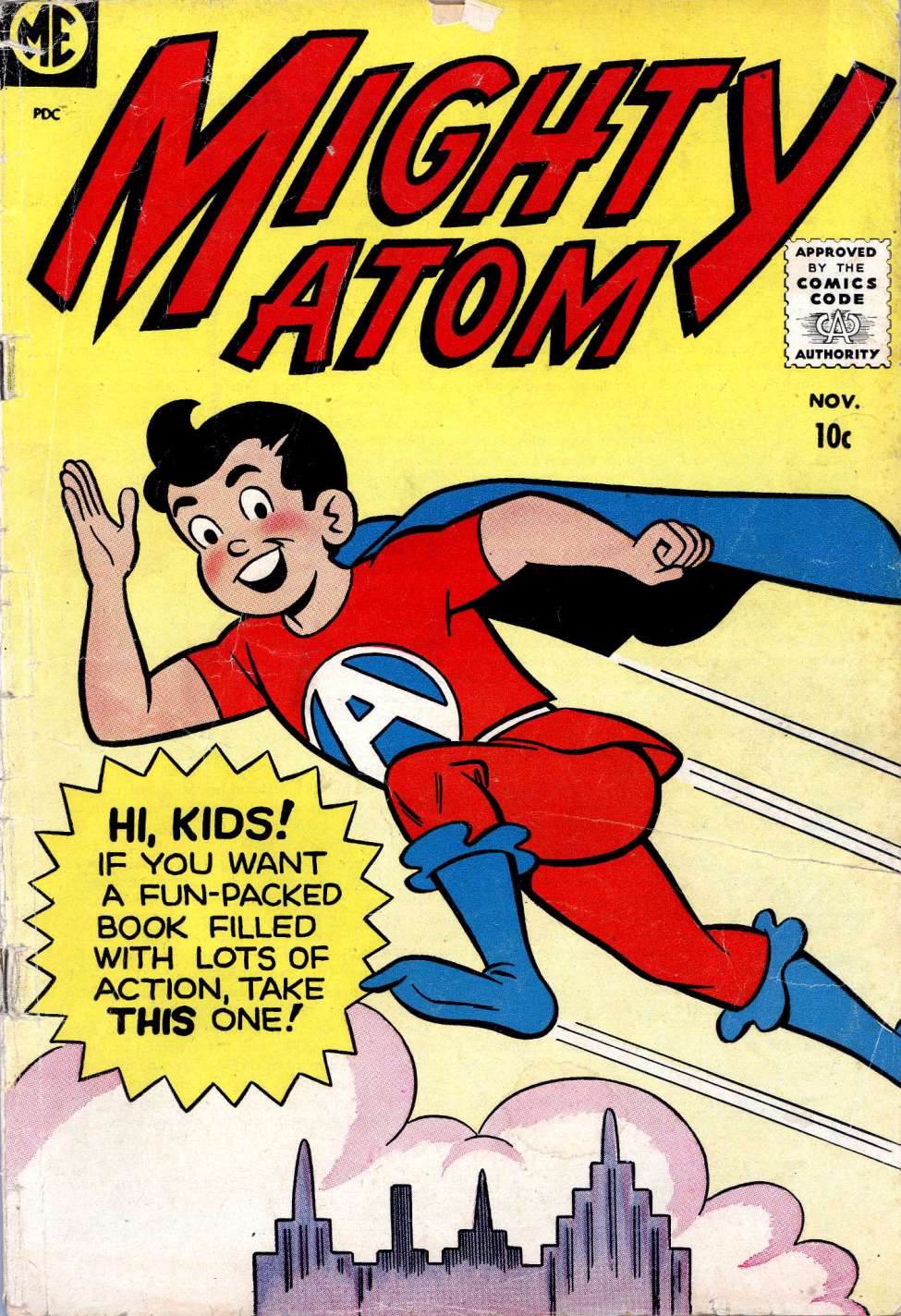 Book Cover For Mighty Atom 1