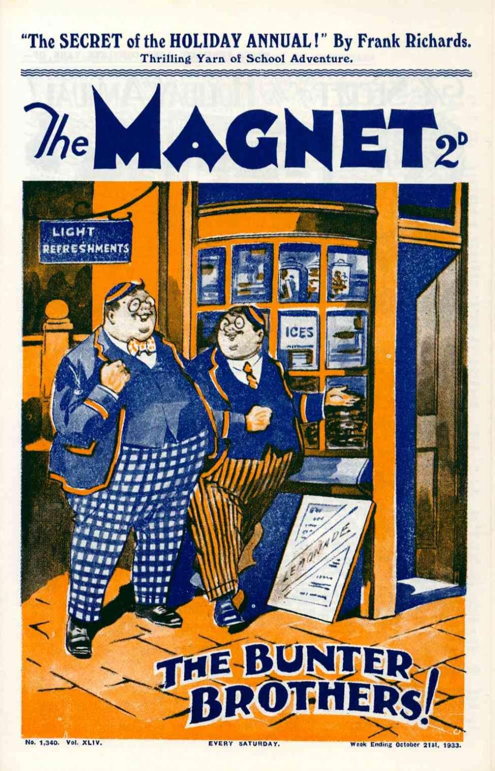 Book Cover For The Magnet 1340 - The Secret of the Holiday Annual!