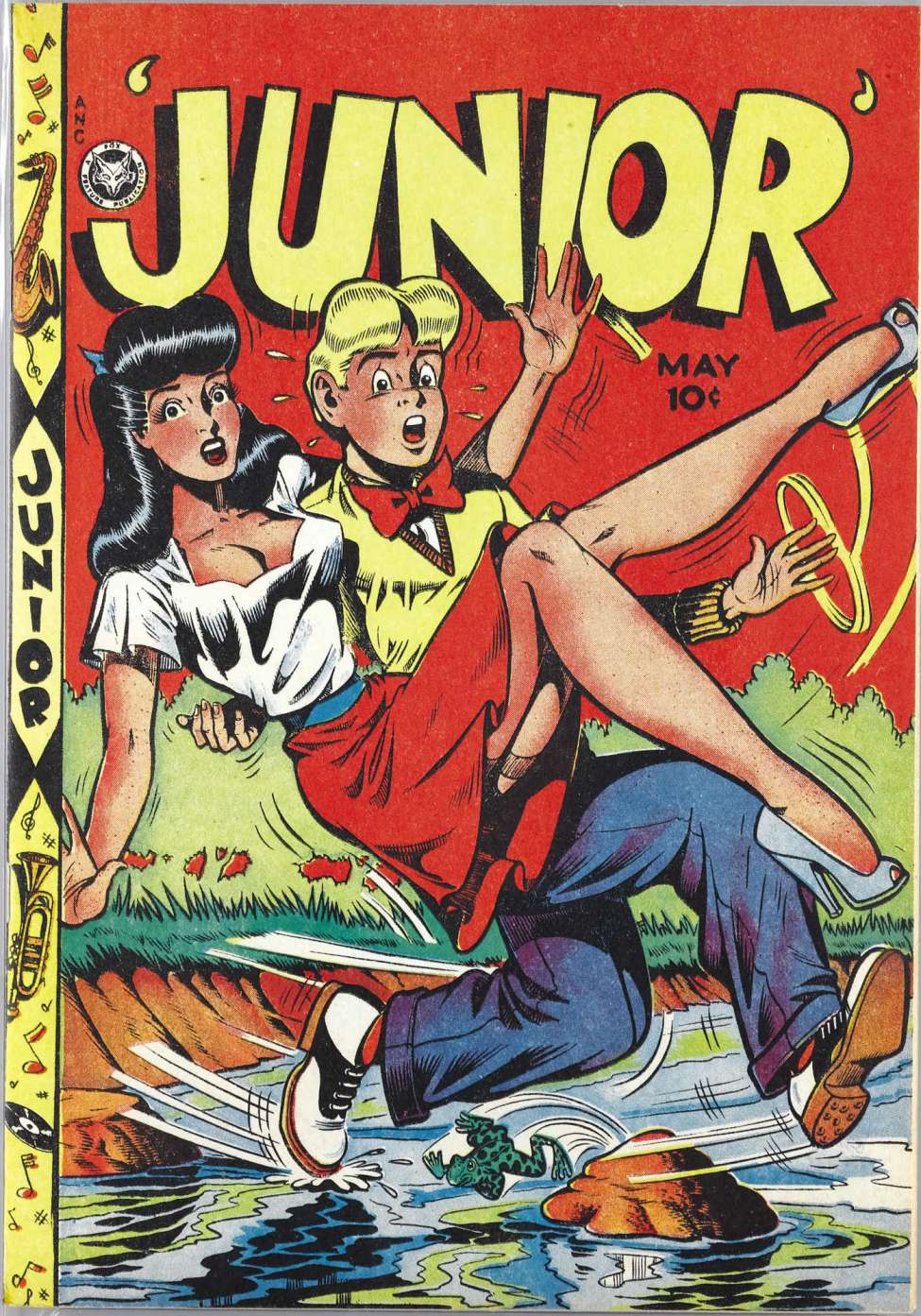 Book Cover For Junior Comics 14