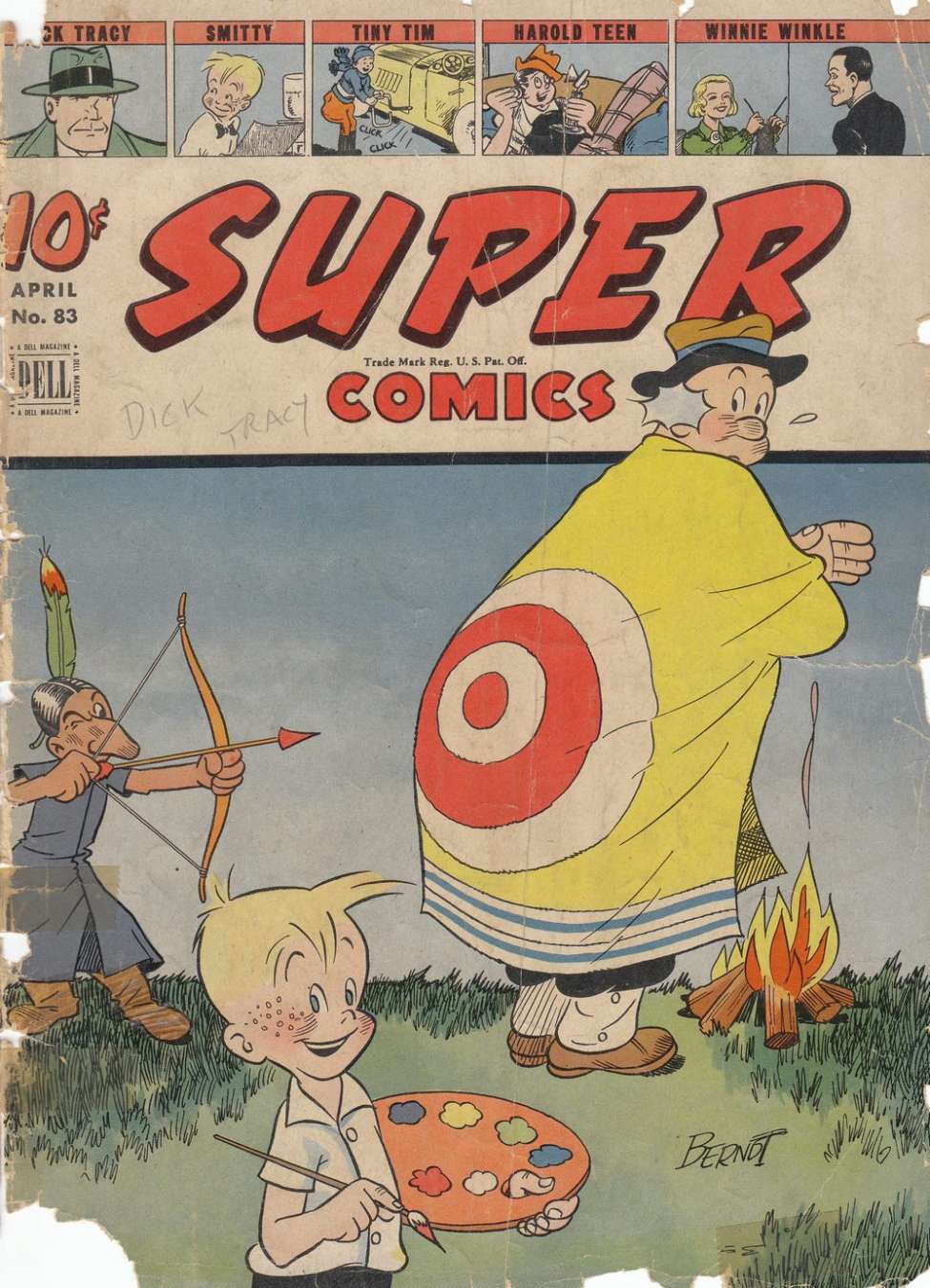 Book Cover For Super Comics 83
