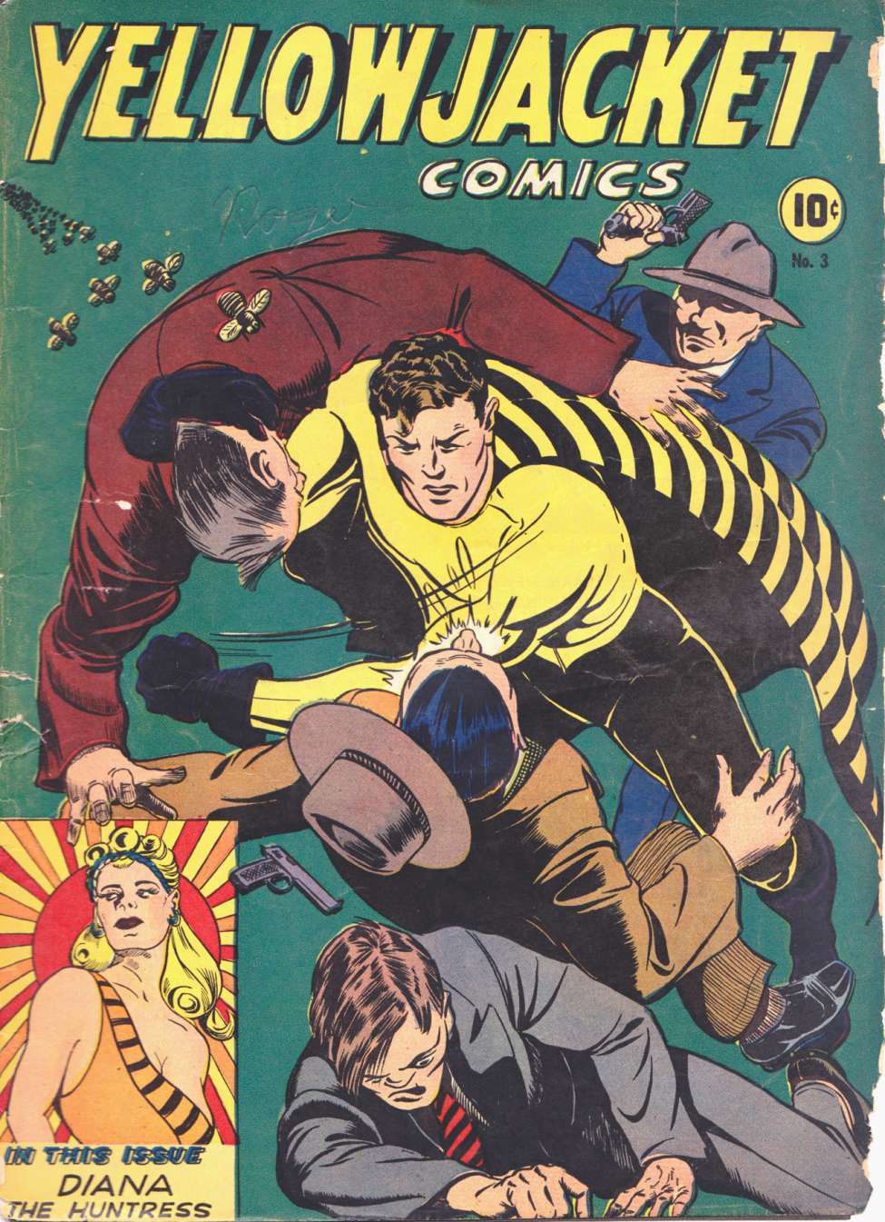 Comic Book Cover For Yellowjacket Comics 3