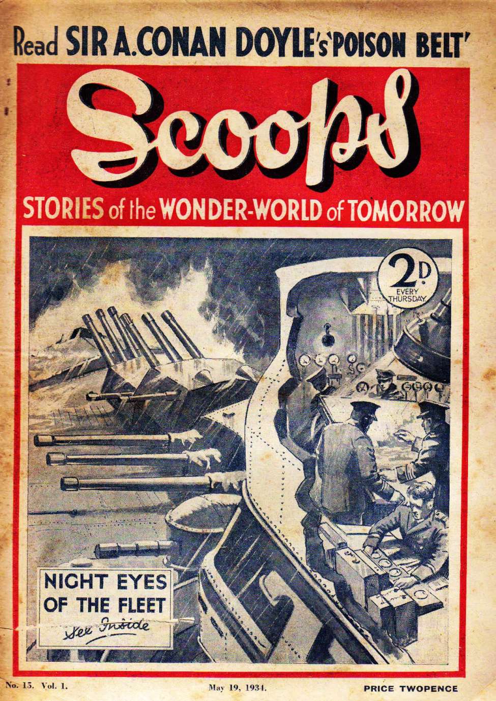 Comic Book Cover For Scoops 15 - The March of the Berserks