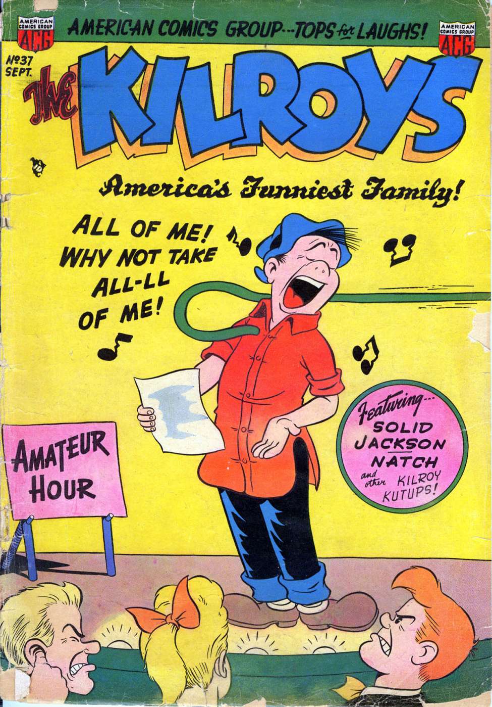 Comic Book Cover For The Kilroys 37