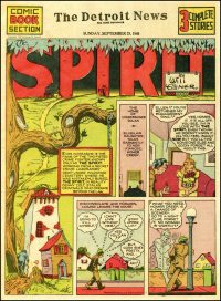 Large Thumbnail For The Spirit (1940-09-29) - Detroit News