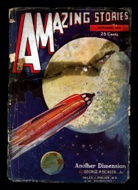 Large Thumbnail For Amazing Stories v10 6 - Another Dimension - George H. Scheer, Jr.