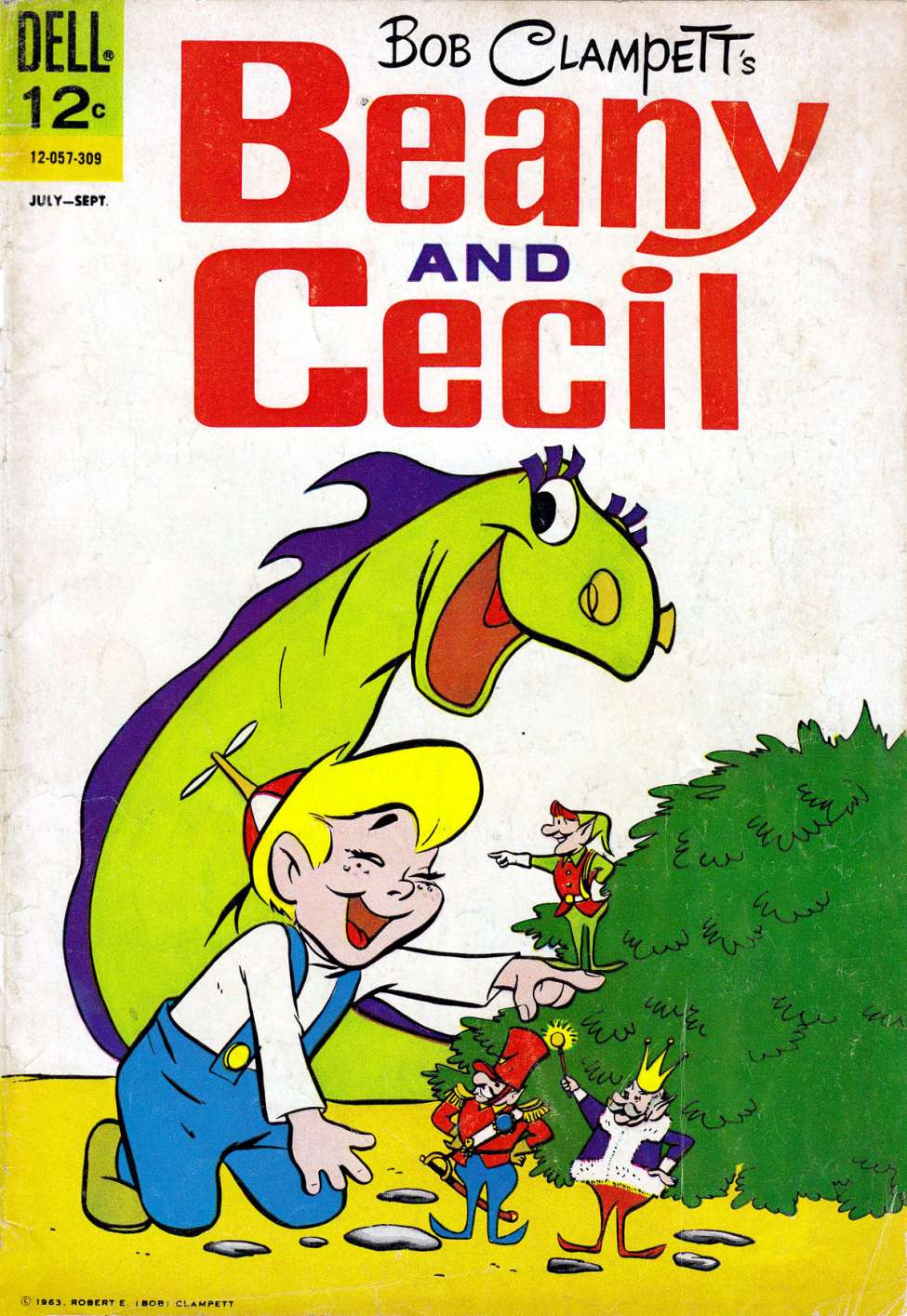 Book Cover For Beany and Cecil 5