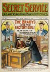 Cover For Secret Service 168 - The Bradys and the factory girl