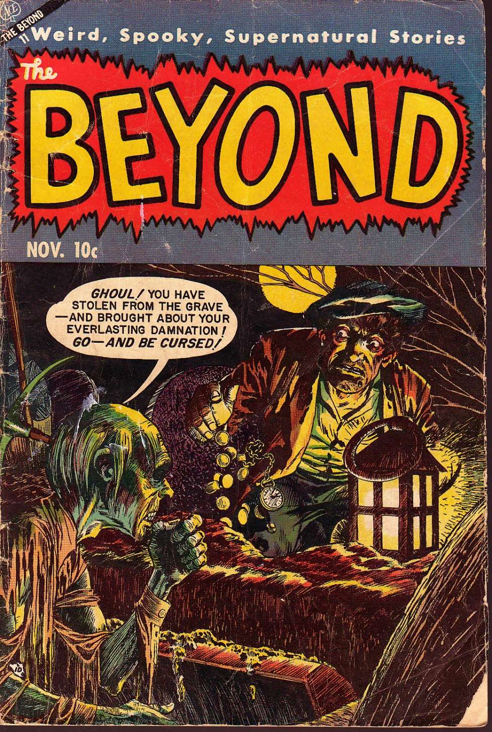Comic Book Cover For The Beyond 23