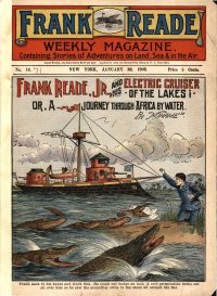 Large Thumbnail For v1 14 - Frank Reade, Jr., and His Electric Cruiser of the Lakes
