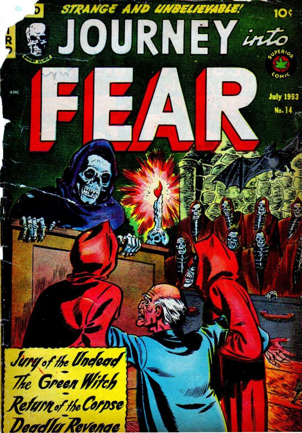 Comic Book Cover For Journey into Fear 14