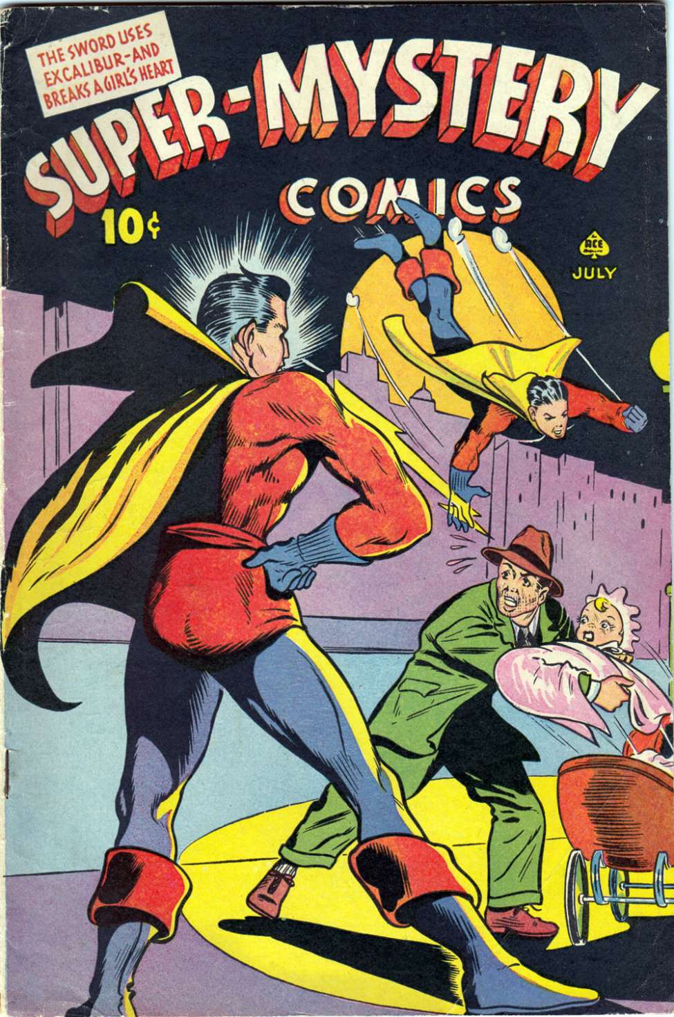 Comic Book Cover For Super-Mystery Comics v5 1