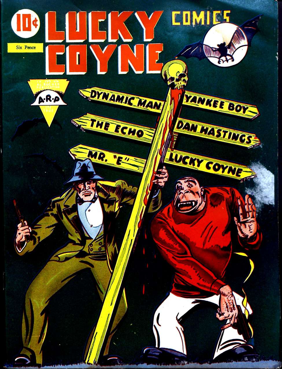 Comic Book Cover For Lucky Coyne 1