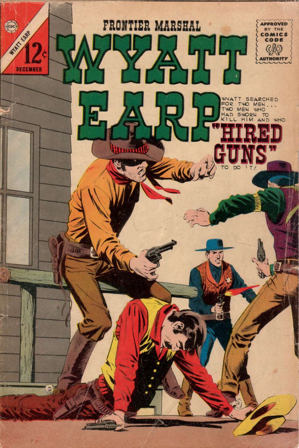 Comic Book Cover For Wyatt Earp Frontier Marshal 51