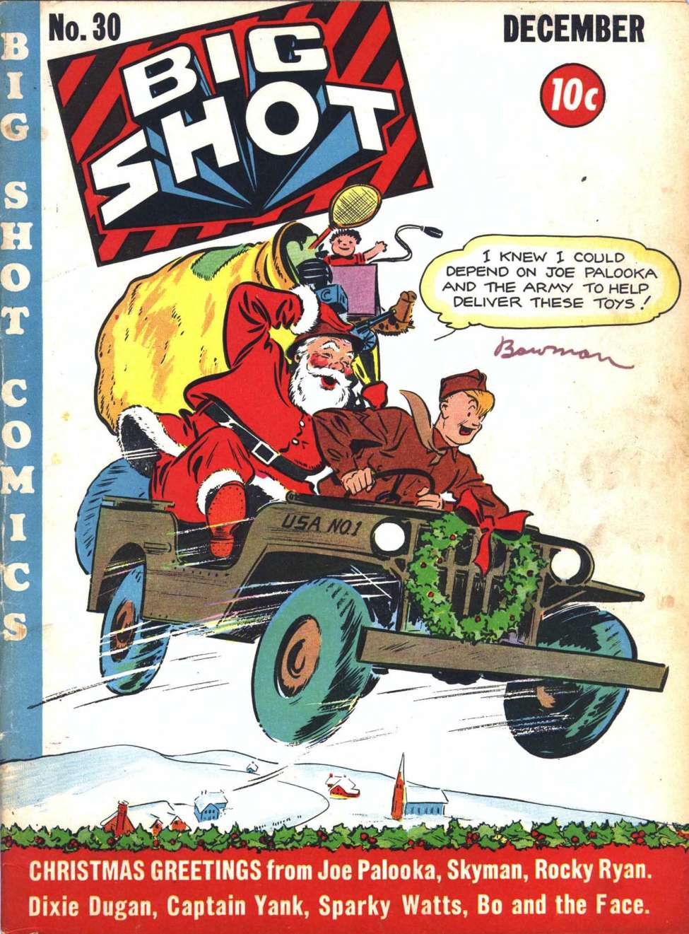 Comic Book Cover For Big Shot 30
