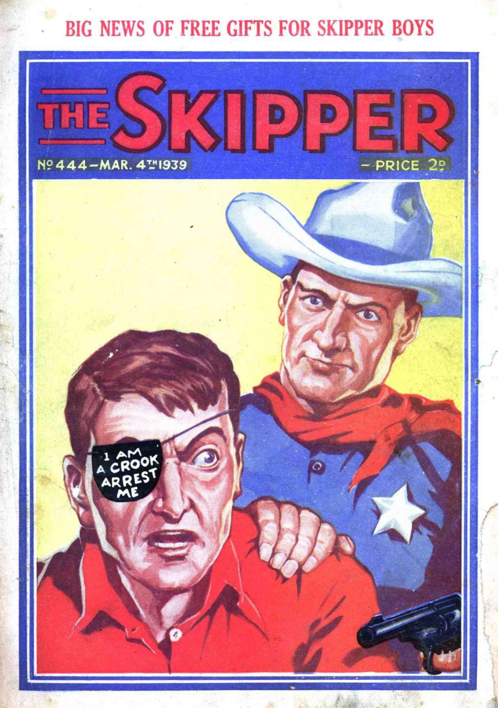 Comic Book Cover For The Skipper 444